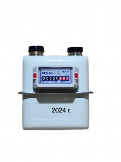 Счетчик газа СГД-G4ТК с термокорректором (вход газа левый, 110мм, резьба 1 1/4") г. Орёл 2024 год выпуска Кашира